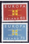 Island známky Mi 0373-4