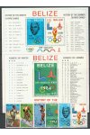 Belize známky Mi 563-8+Bl.36-7