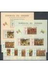 Ecuador známky Mi 1313-8+Bl.35-6
