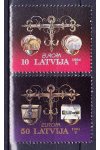 Lotyšsko známky Mi 0376-7