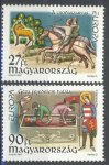 Maďarsko známky Mi 4455-6