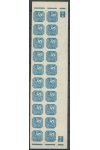 Protektorát známky NV 11 - Pás - 2x Přerušený rám - Dz 16-43
