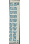 Protektorát známky NV 11 - Pás - 2x Přerušený rám - Dz 25-44