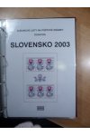 Slovensko partie známek - 2000-2004 -  Album  A4