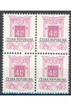 Česká republika známky 140 4 Blok - Matný lep