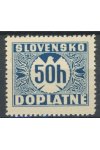 Slovensko známky DL 06 x  Bez průsvitky,