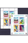 Jugoslávie známky Mi 2443-6 (Bl.38-9)