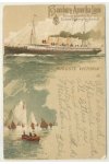 Deutsches Reich pohlednice - Deutsch Amerikanische Seepost Hamburg New York