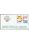 Britská Antarktida známky Mi 104-107 Celistvost