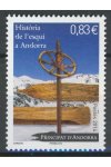 Francouzská Andora známky Mi 781