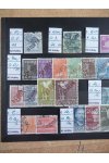 Německo partie známek - Přetisky bez záruky