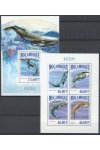 Mocambique známky Mi 6827-30+Bl.805 Mořská fauna