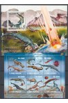 St.Thomas známky Mi 4301-6+Bl.741 Prehistorická fauna