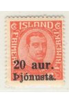 Island známky Mi D43 Obtisk