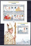 Burundi známky Mi 3178-81+Bl.360 papež František