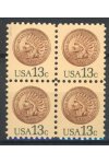 USA známky Mi 1325 4 Blok