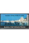 Gibraltar známky Mi 310-12 Sešitek