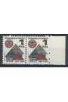 ČSSR známky 1875 FL 2 - 2 Páska