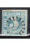 Bayern známky Mi 2 razítko 480