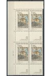 ČSSR známky 1685 4 Blok Kupóny - Datum tisku
