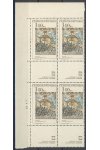 ČSSR známky 1685 4 Blok Kupóny - Datum tisku