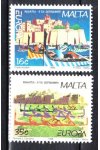 Malta známky Mi 1041-2