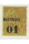 Martinique známky Yv 3 KVP Svítí