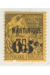 Martinique známky Yv 13 Kz