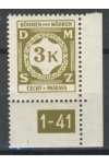 Protektorát známky SL 10 Dč 1-41