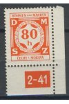 Protektorát známky SL 5 Dč 2-41