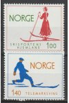Norsko známky Mi 695-96