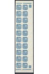 Protektorát známky NV 10 20 Pás Dz 1-43 1x Přerušený rám