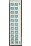 Protektorát známky NV 10 20 Pás Dz 9-43 2x Přerušený rám