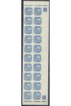 Protektorát známky NV 10 20 Pás Dz 10-43 2x Přerušený rám