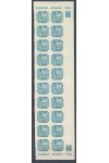 Protektorát známky NV 10 20 Pás Dz 11-43 2x Přerušený rám