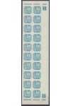 Protektorát známky NV 10 20 Pás Dz 14-43 2x Přerušený rám