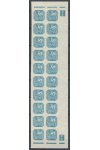 Protektorát známky NV 10 20 Pás Dz 16-43 2x Přerušený rám