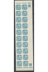 Protektorát známky NV 10 20 Pás Dz 19-44 2x Přerušený rám