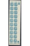 Protektorát známky NV 10 20 Pás Dz 22-44 2x Přerušený rám