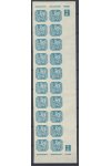 Protektorát známky NV 10 20 Pás Dz 23-44 2x Přerušený rám