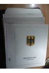 Bundes zasklené albové listy Lindner - 1972-2011