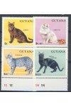 Guyana známky Mi 3835,36,39,42 - NK - Kočky