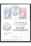 Francie známky Mi 2343-4 - Bl.6 + vstupenka