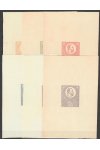 Maďarsko známky Mi 1-6 Reprint tisk na křídě