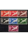 Afr. équatoriale známky 1941-5 Londres PA