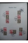 Deutsches Reich partie známek - Spojky, soutisky, razítka