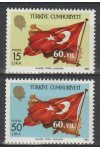 Turecko známky Mi 2657-58