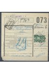 Belgie průvodka - Železniční známky