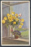 Námětová pohlednice - Flóra - Tulipány