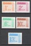 Zimbabwe známky Mi P 21-25